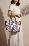 ZEMIMAAS Side Rexine SkyLeaf canvas tote bag, view 2