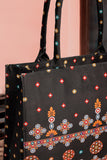 ZEMIMAAS Chic Spots canvas tote bag
