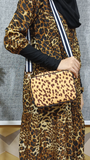 ZEMIMAAS Cheetah canvas crossbody bag, view 7