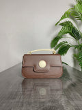 ZEMIMAAS Dot Luxe Brown pu leather handbag, view 7