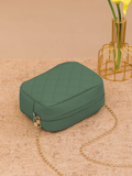 ZEMIMAAS Urban Chic Green pu leather crossbody bag, view 3