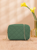 ZEMIMAAS Urban Chic Green pu leather crossbody bag, view 4