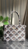 ZEMIMAAS BlushLeaf canvas tote bag