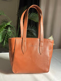 ZEMIMAAS Rust pu leather shoulder bag, view 5