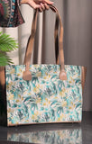 ZEMIMAAS Side Rexine Forest Charm canvas tote bag, view 4