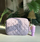 ZEMIMAAS Urban Chic Lilac pu leather crossbody bag, view 7