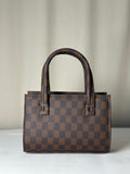 ZEMIMAAS Mini Checkered Brown canvas handbag, view 6