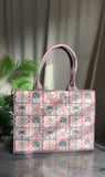 ZEMIMAAS Palm Pink canvas tote bag, view 3
