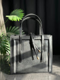 ZEMIMAAS Mini City Black pu leather shoulder bag, view 4
