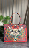 ZEMIMAAS Tiger Art canvas tote bag, view 6