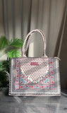 ZEMIMAAS Mehraab canvas tote bag