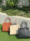 ZEMIMAAS Élan Brown pu leather shoulder bag, view 6
