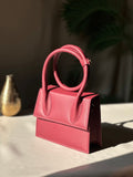 ZEMIMAAS Jacqumues Wine Red handbag, view 4