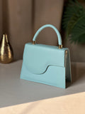ZEMIMAAS Fest Arctic Blue Artic Blue pu leather handbag, view 5