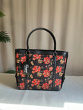 ZEMIMAAS Midnight Bloom canvas tote bag, view 5