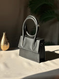 ZEMIMAAS Jacqumues Black handbag, view 5