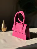 ZEMIMAAS Jacqumues Raspberry Pink handbag, view 5