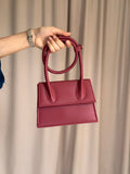 ZEMIMAAS Jacqumues Wine Red handbag, view 5