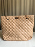 ZEMIMAAS Cloud Chic Peach pu leather tote bag, view 4