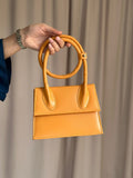ZEMIMAAS Jacqumues Gold Yellow handbag, view 5