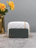 ZEMIMAAS Urban Chic White pu leather crossbody bag, view 5